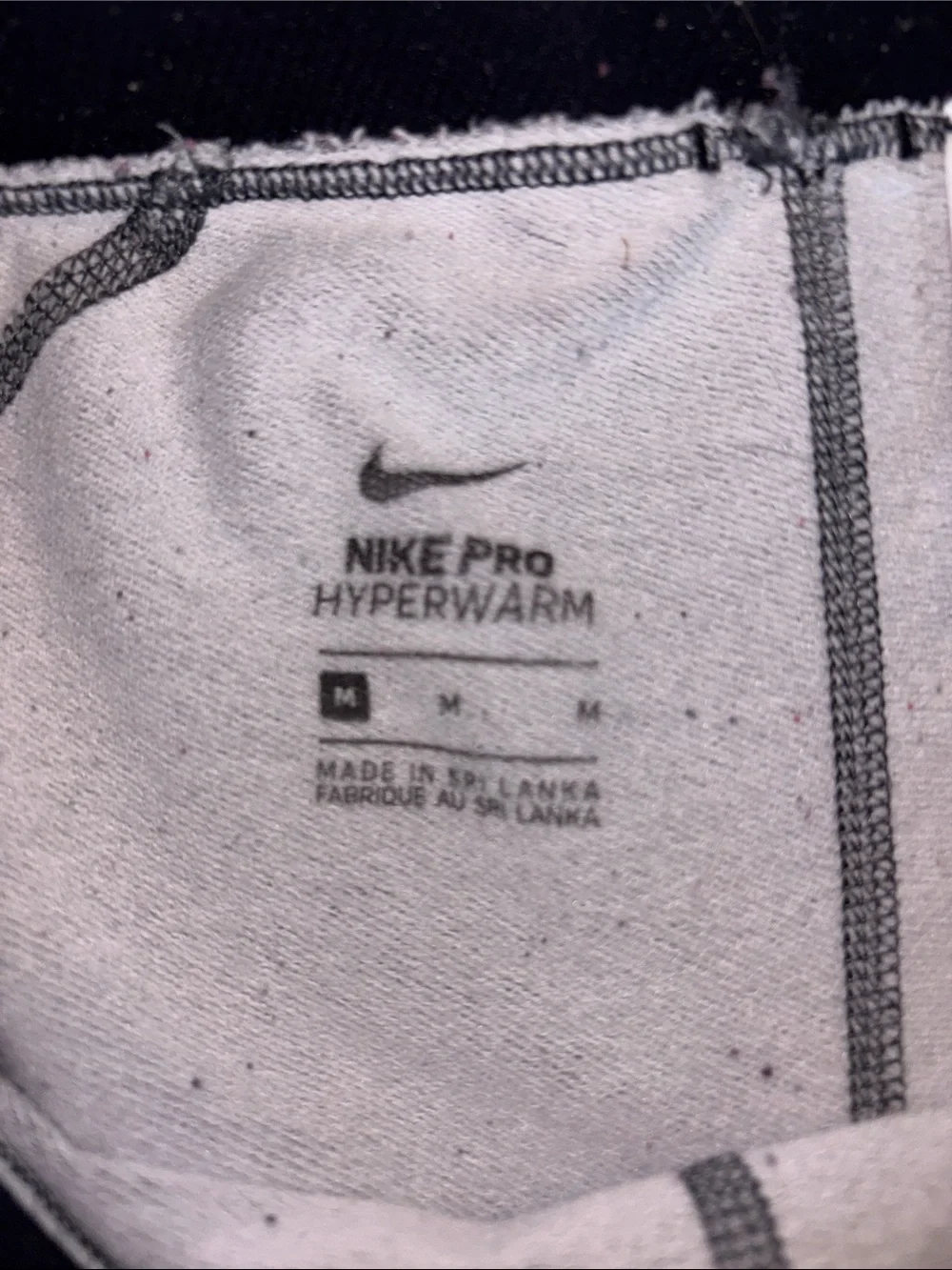 Nike Grey and Black Leggings - Picture 3 of 4